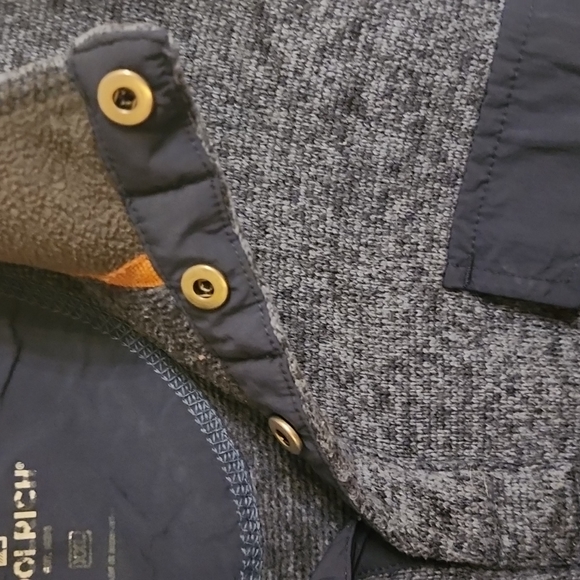 BLUE PULLOVER WOOLRICH SHIRT - Picture 4 of 5